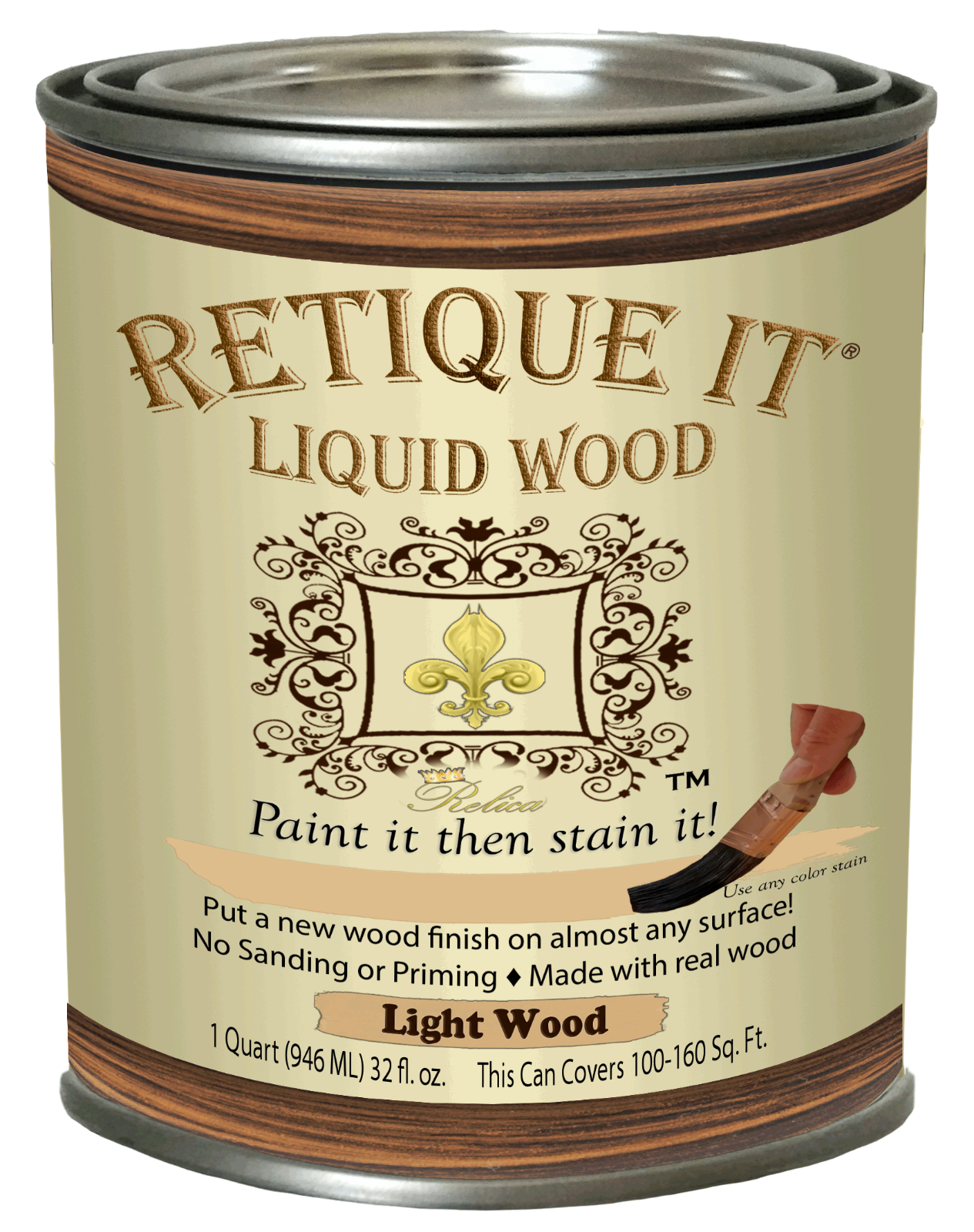Retique It - Liquid Wood - Great Chalk Furniture Paint Companion