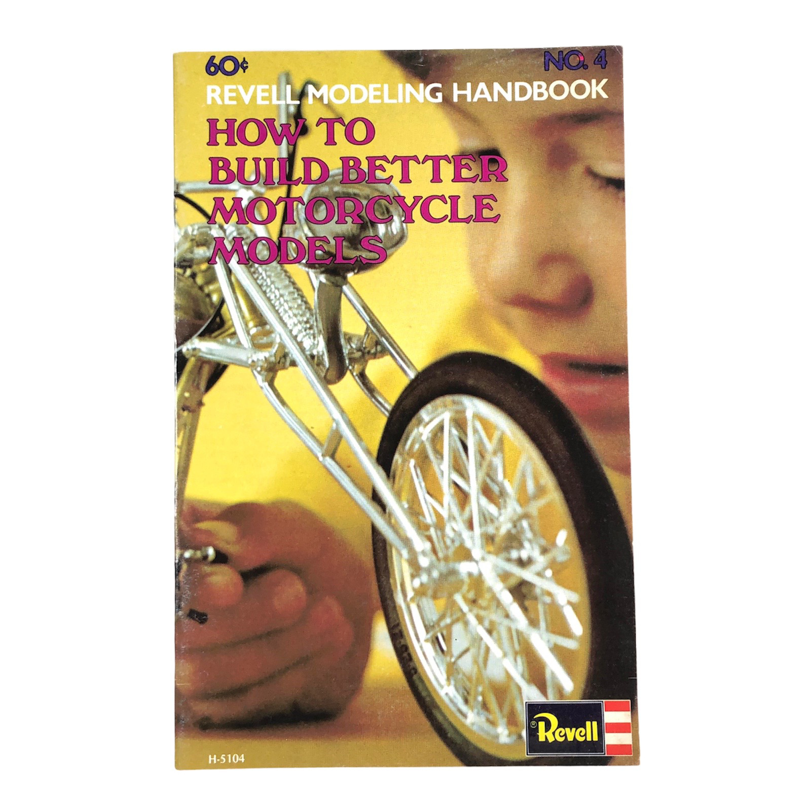 Vintage 1973 Revell Modeling Handbook Vol. 4 Motorcycles, Choppers, Custom Bikes