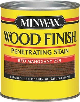 New Minwax 22250 Red Mahogany Interior Oil Based Wood Finish Stain 7969462